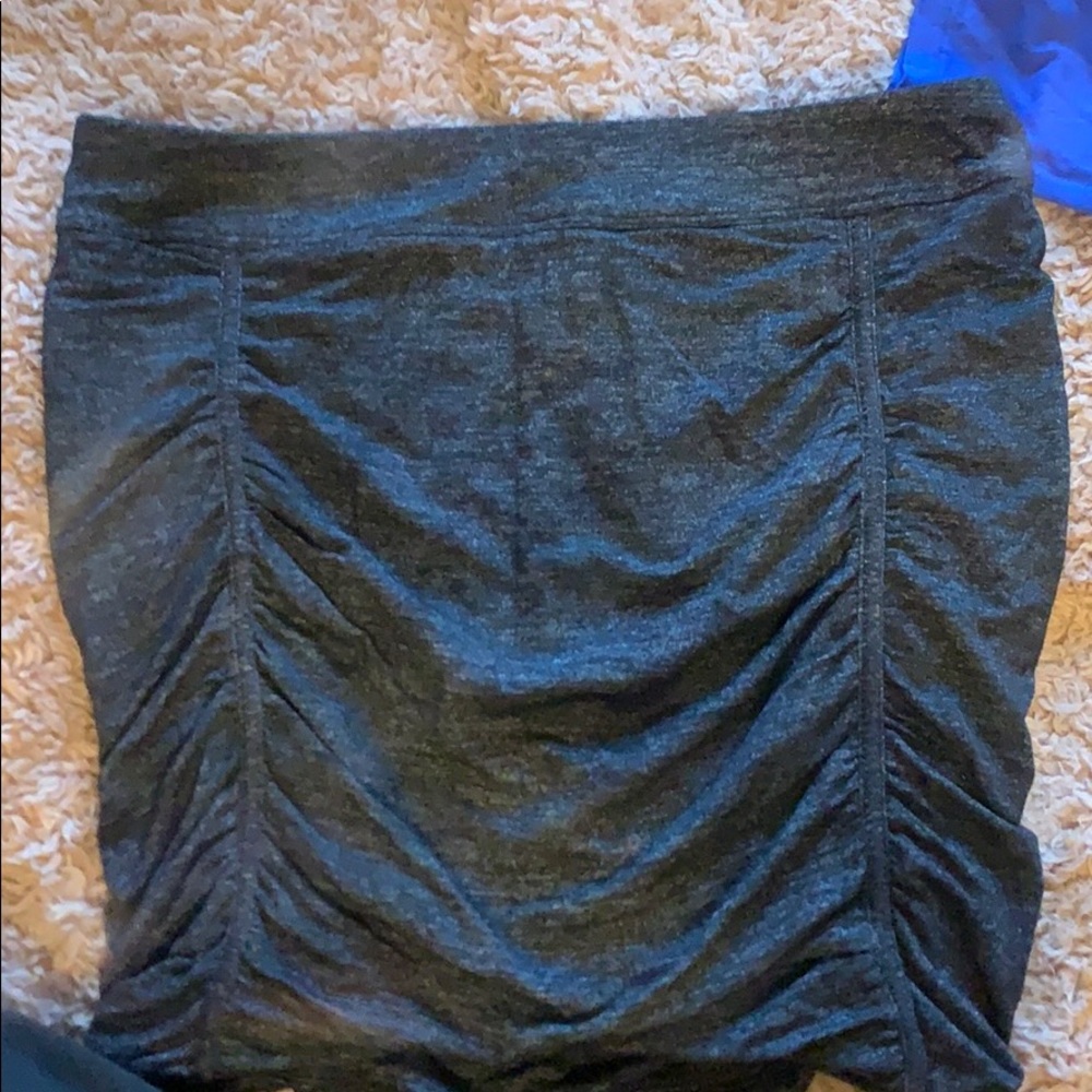 Athlete grey soft skirt